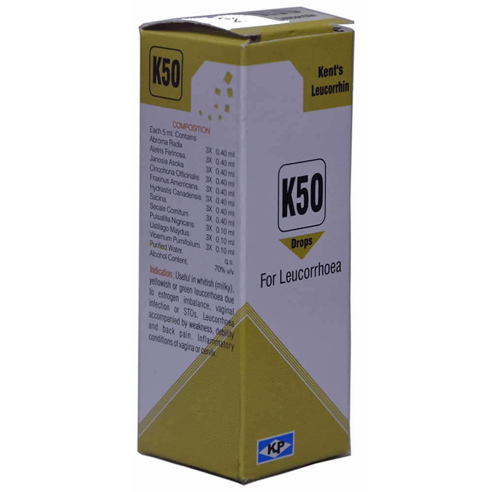 Kent's K50 Leucorrhoea Oral Drops