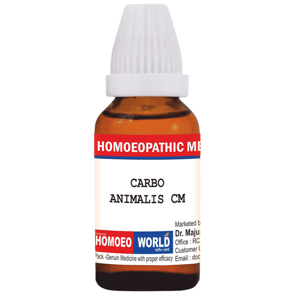 Dr. Majumder Homeo World Carbo Animalis Dilution (30ml Each) CM