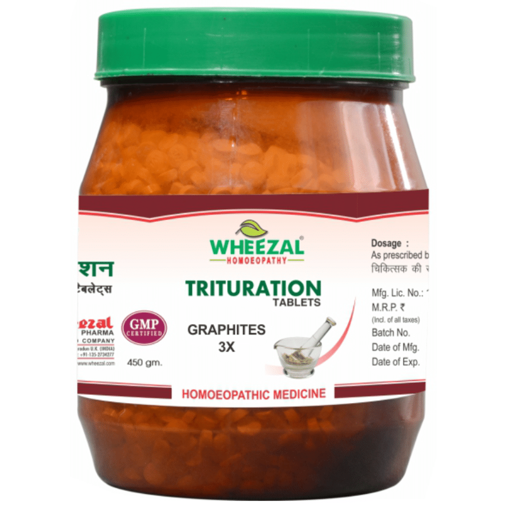 Wheezal Graphites Trituration Tablet 3X