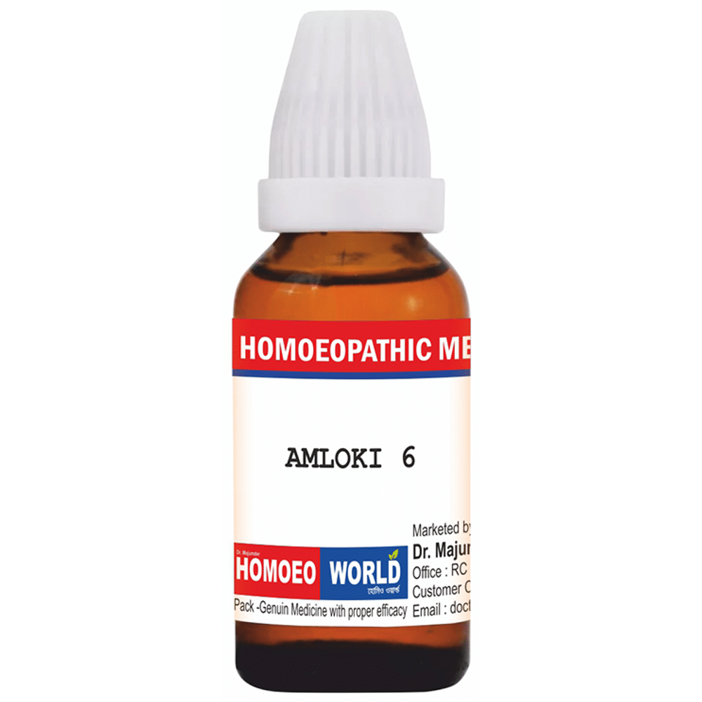 Dr. Majumder Homeo World Amloki Dilution (30 ml Each) 6 CH