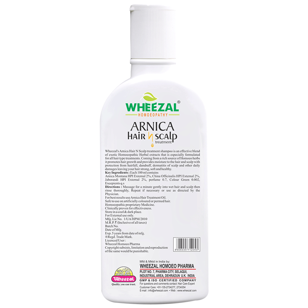 Wheezal Arnica Hair N Scalp Treatment Shampoo