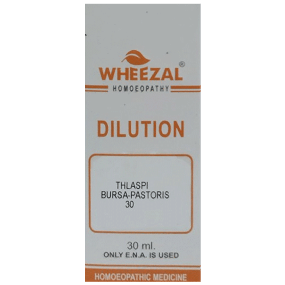 Wheezal Thalapsi Bursa Pastoris Dilution 30