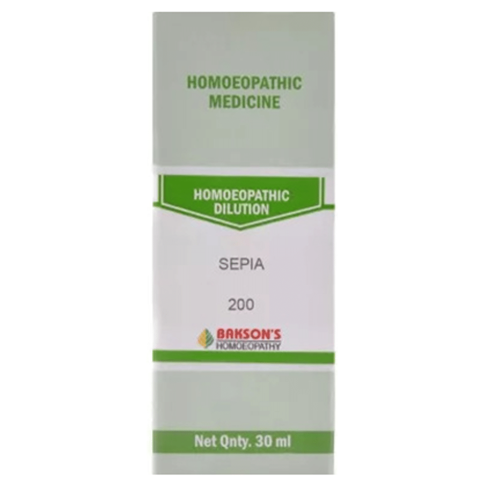 Bakson's Homeopathy Sepia Dilution 200 CH