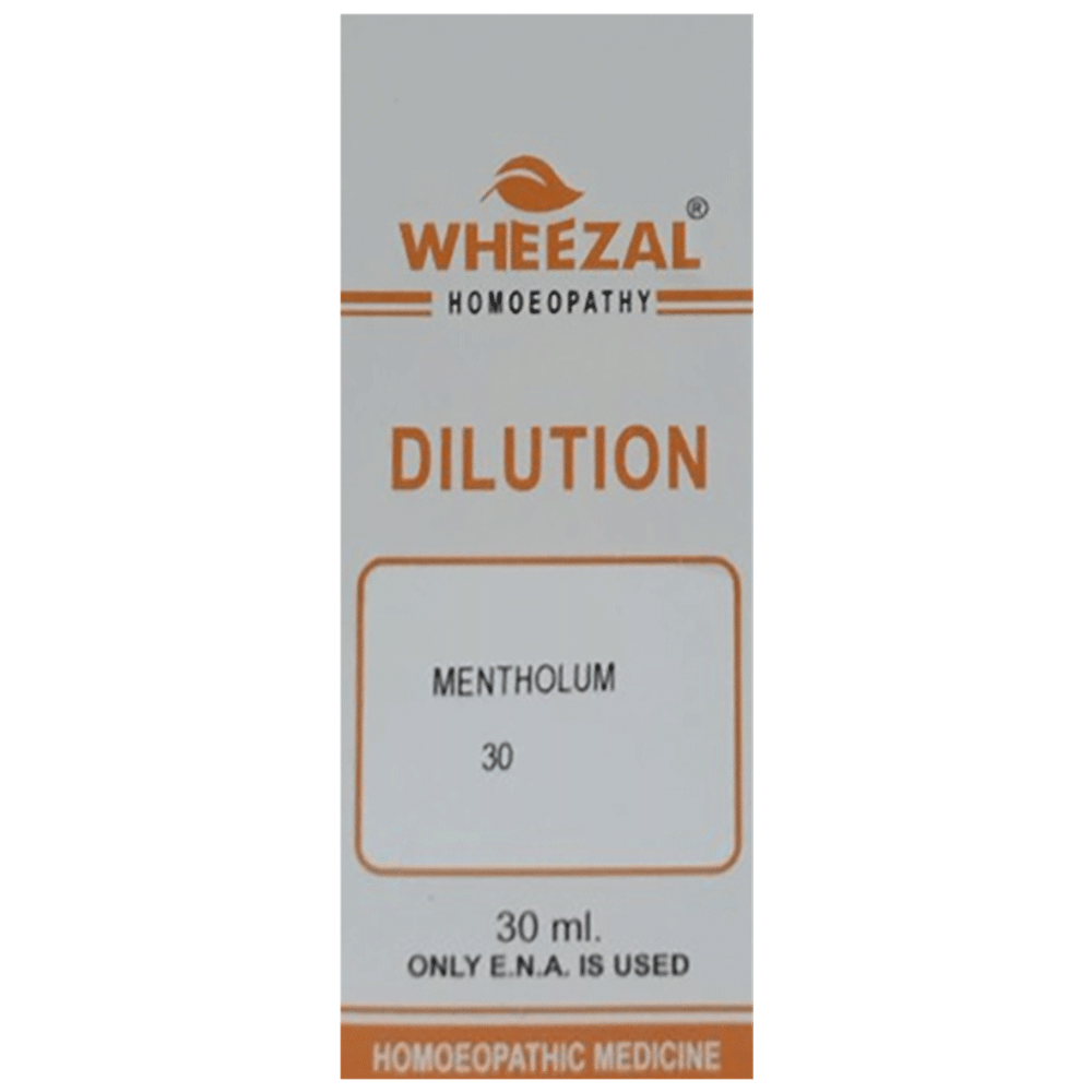 Wheezal Mentholum Dilution 30