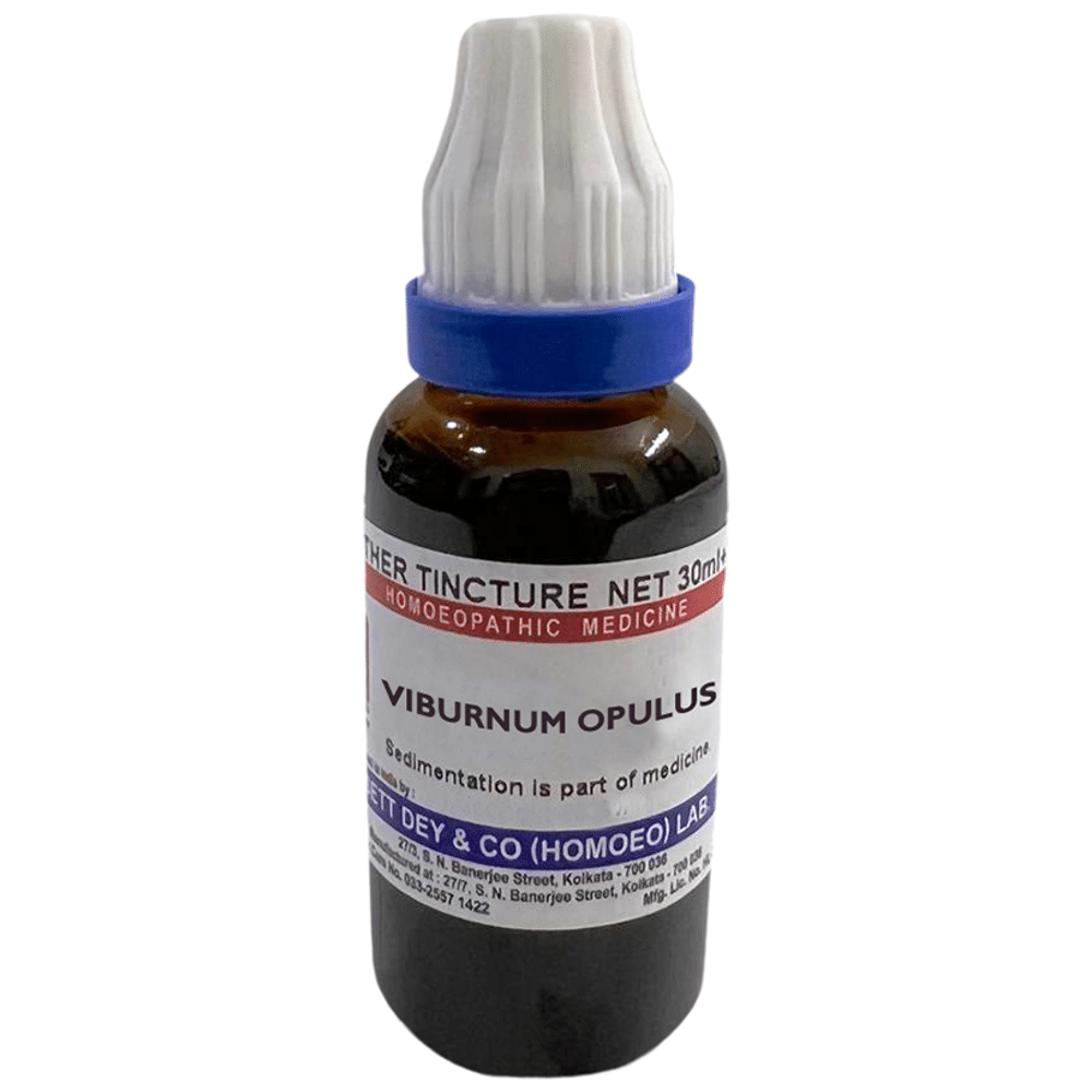 Sett Dey Viburnum opulus Mother Tincture Q