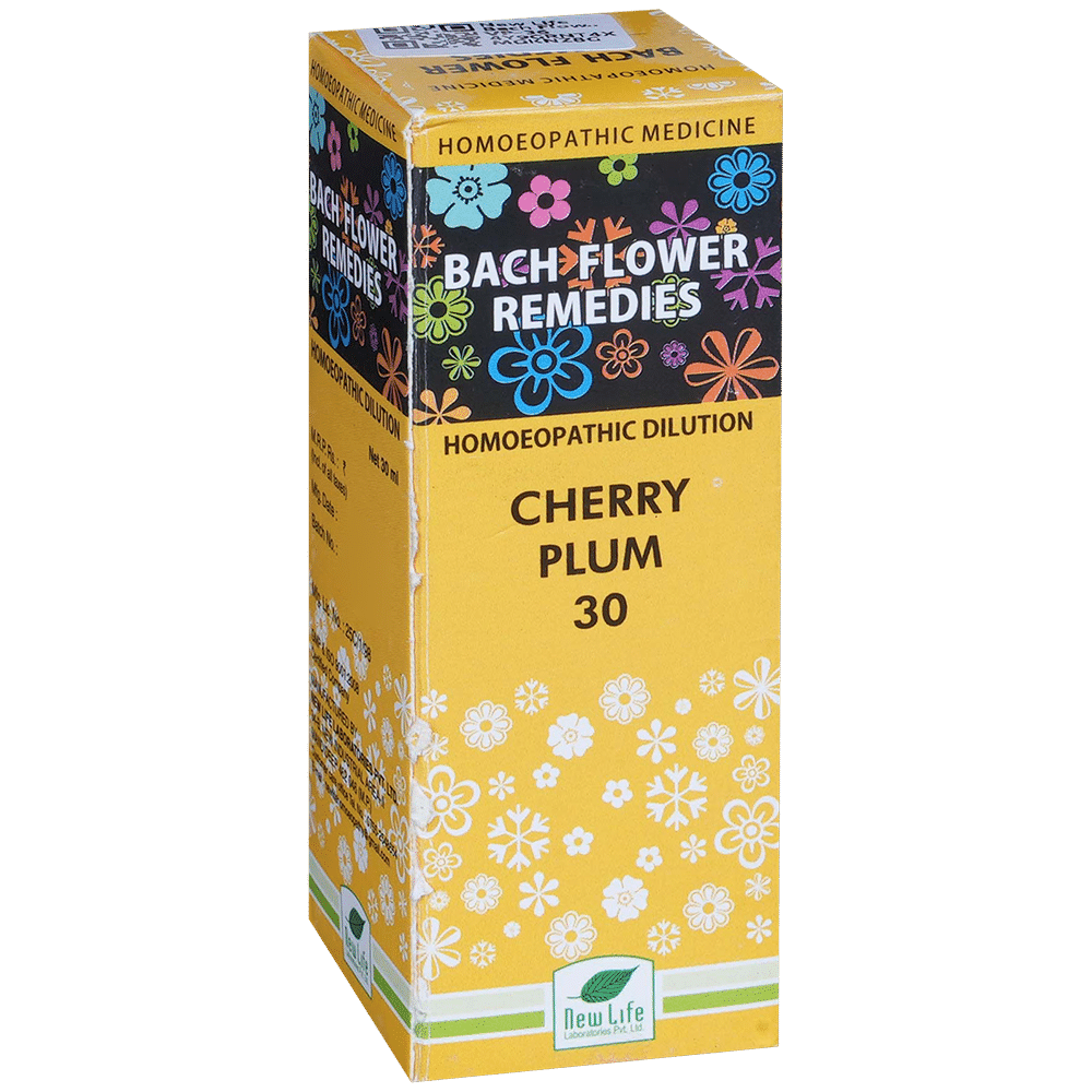 New Life Bach Flower Cherry Plum 30