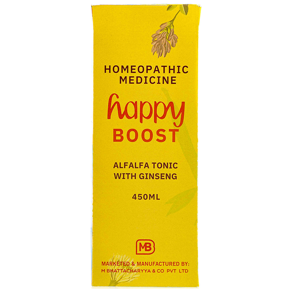 Happy Boost Alfalfa Tonic with Ginseng