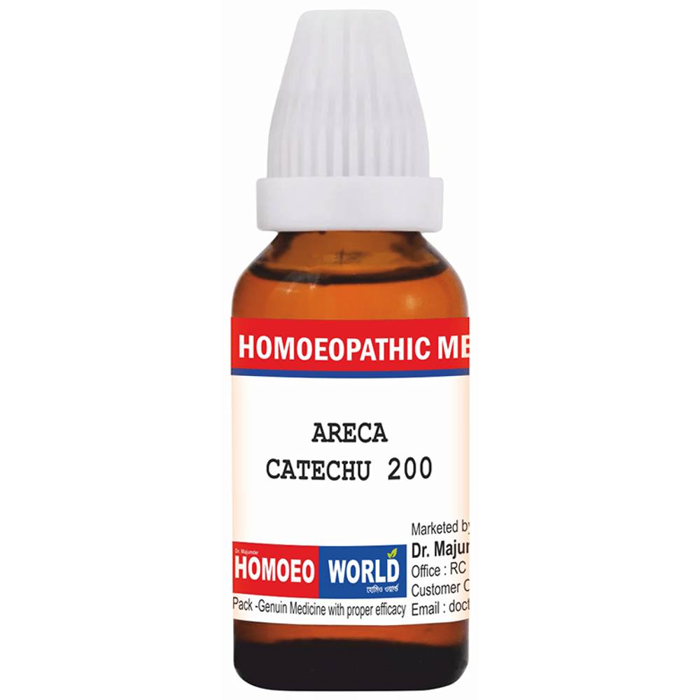 Dr. Majumder Homeo World Areca Catechu Dilution (30 ml Each) 200 CH