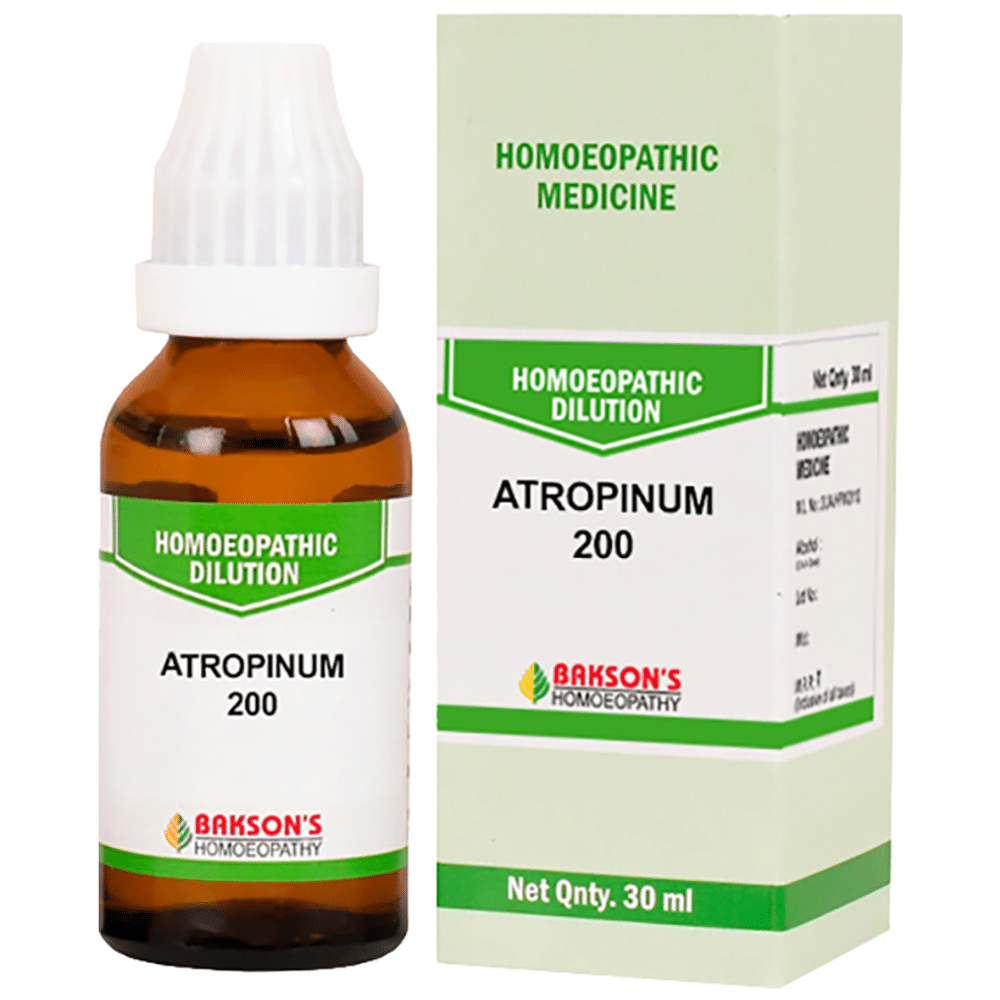 Bakson's Homeopathy Atropinum Dilution 200