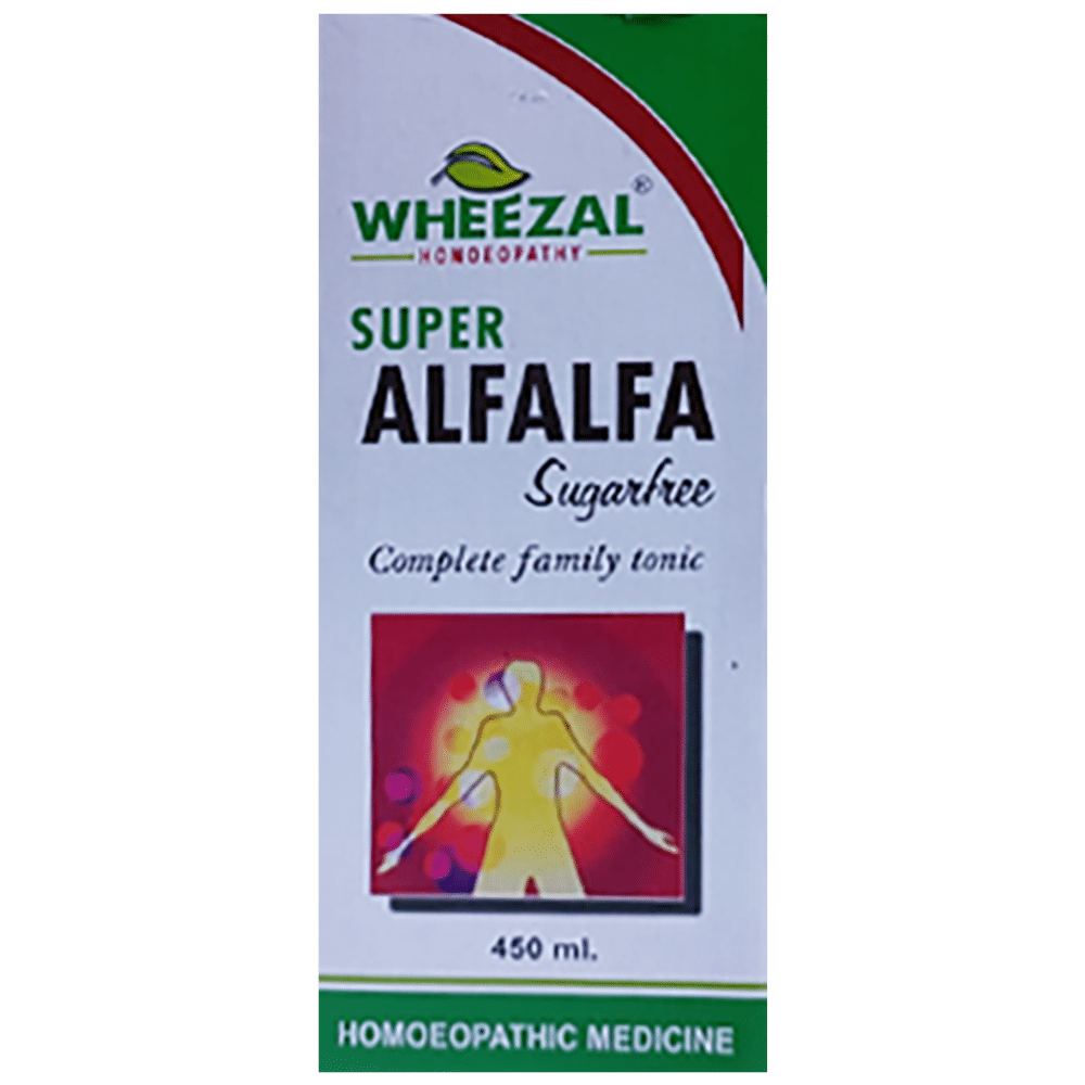 Wheezal Super Alfalfa Syrup Sugar Free