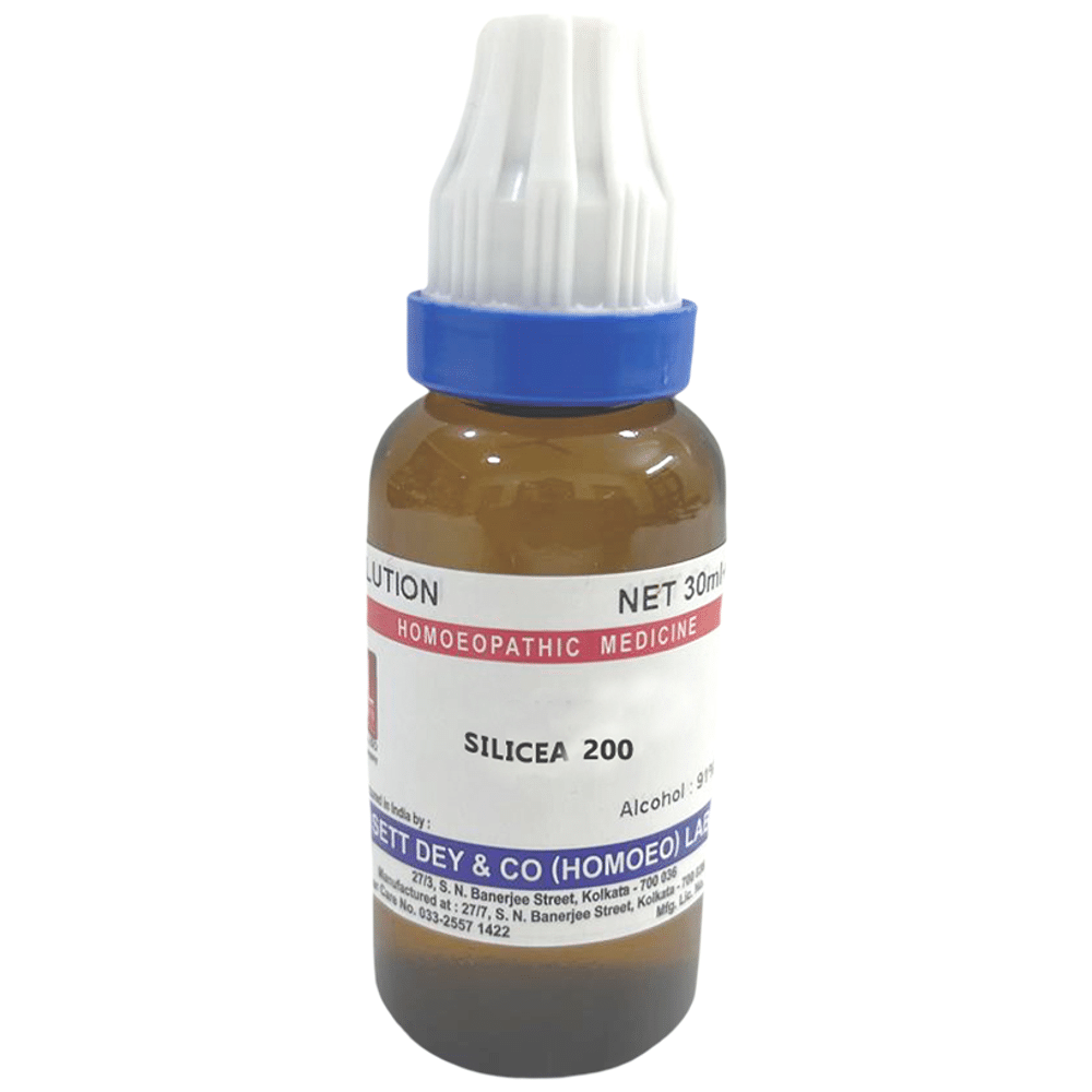 Sett Dey Silicea Dilution 200