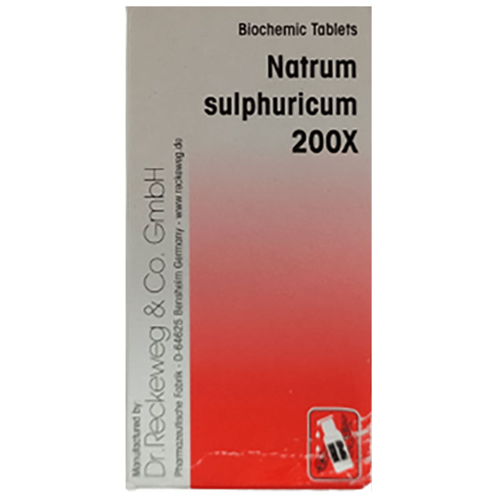 Dr Reckeweg &Co.gmbH Natrum sulphuricum Biochemic Tablet 200X