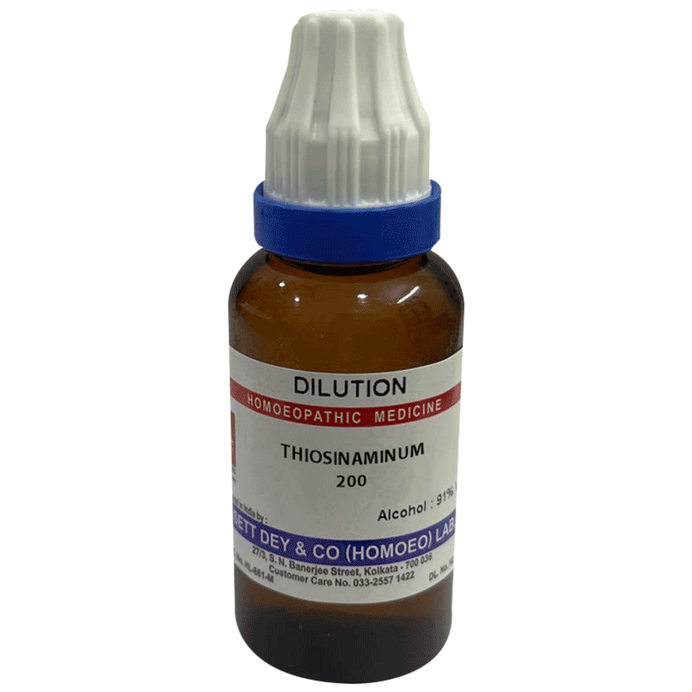 Sett Dey Thiosinaminum Dilution 200