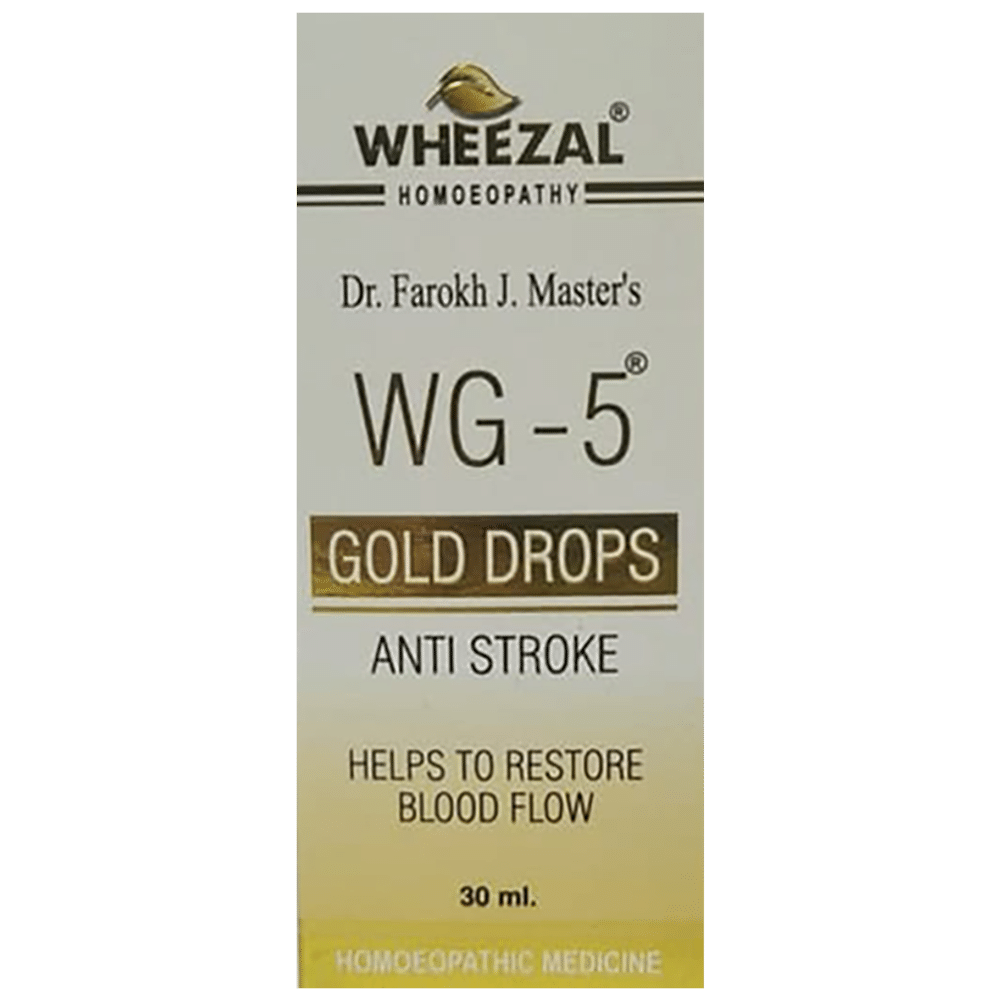 Wheezal WG5 Anti Stroke Gold Drop