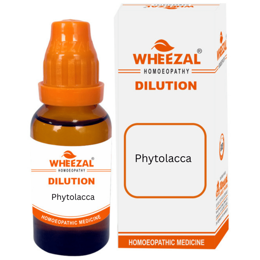 Wheezal Phytolacca Dilution 1M