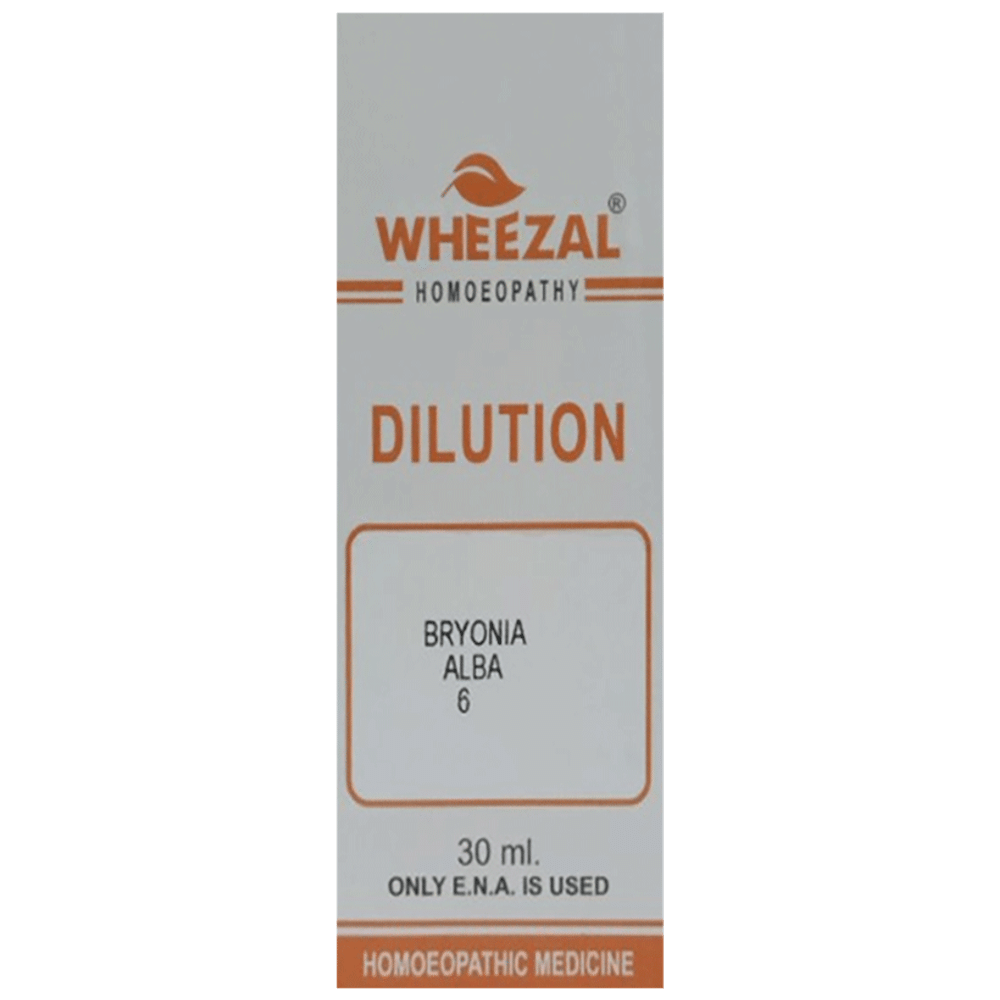 Wheezal Bryonia Alba Dilution 6