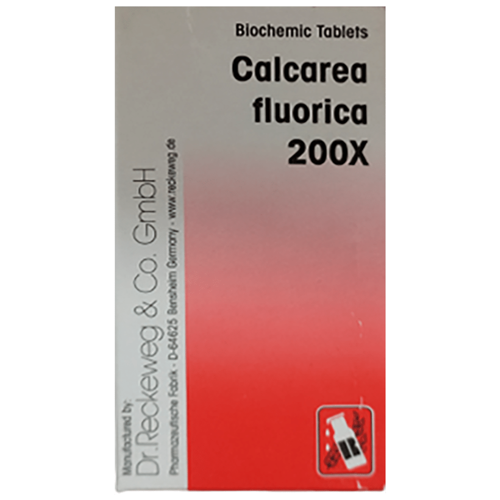 Dr Reckeweg &Co.gmbH Calcarea Fluorica Biochemic Tablet 200X