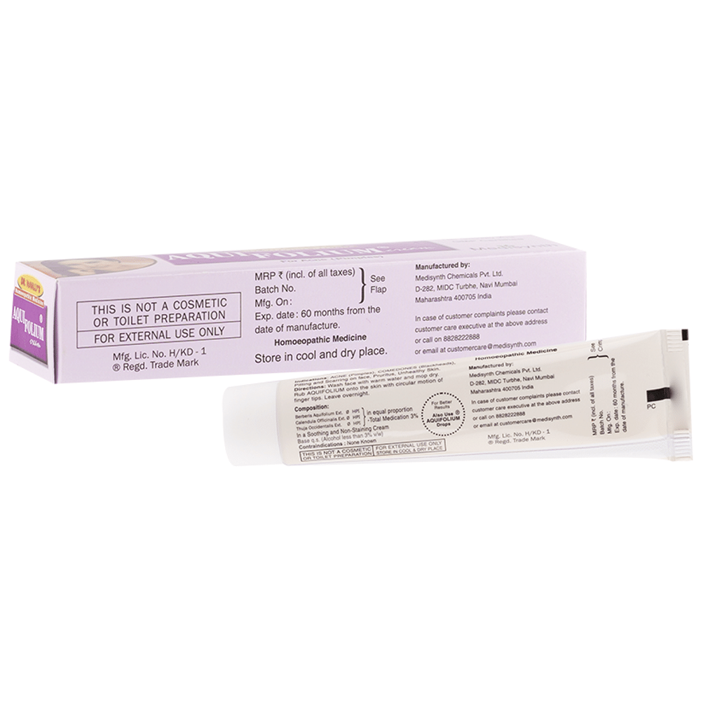 Medisynth Aqui Folium Cream