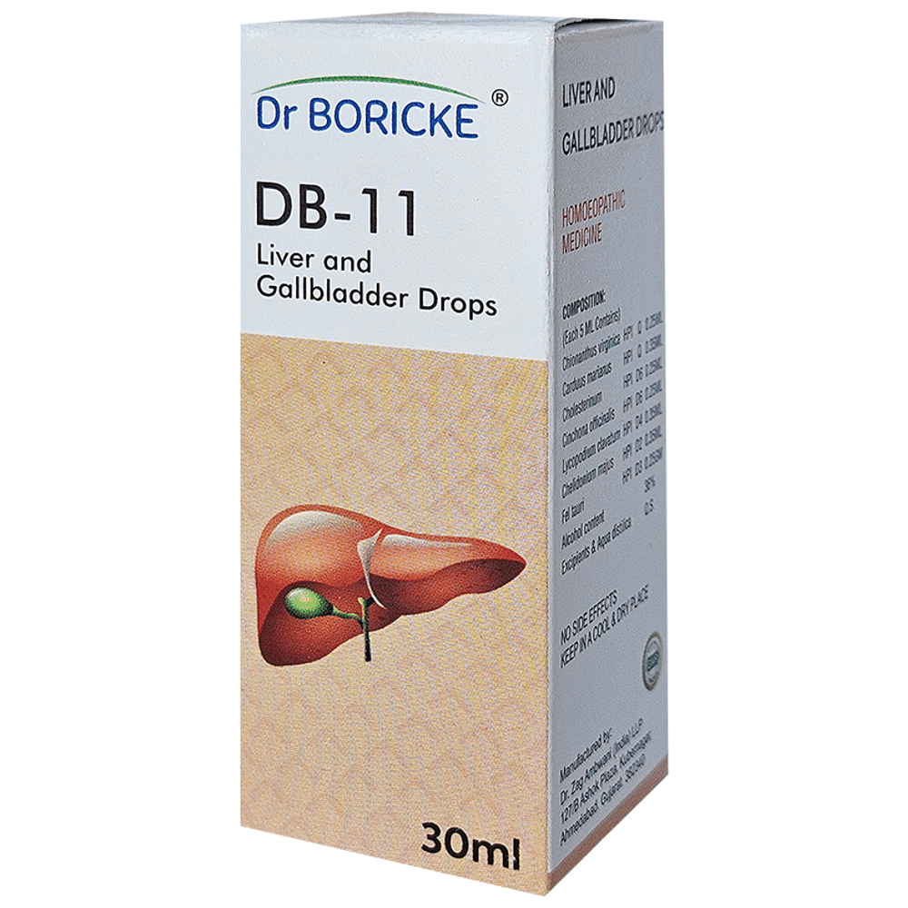 Dr Boricke DB 11 Liver & Gall Bladder Drop