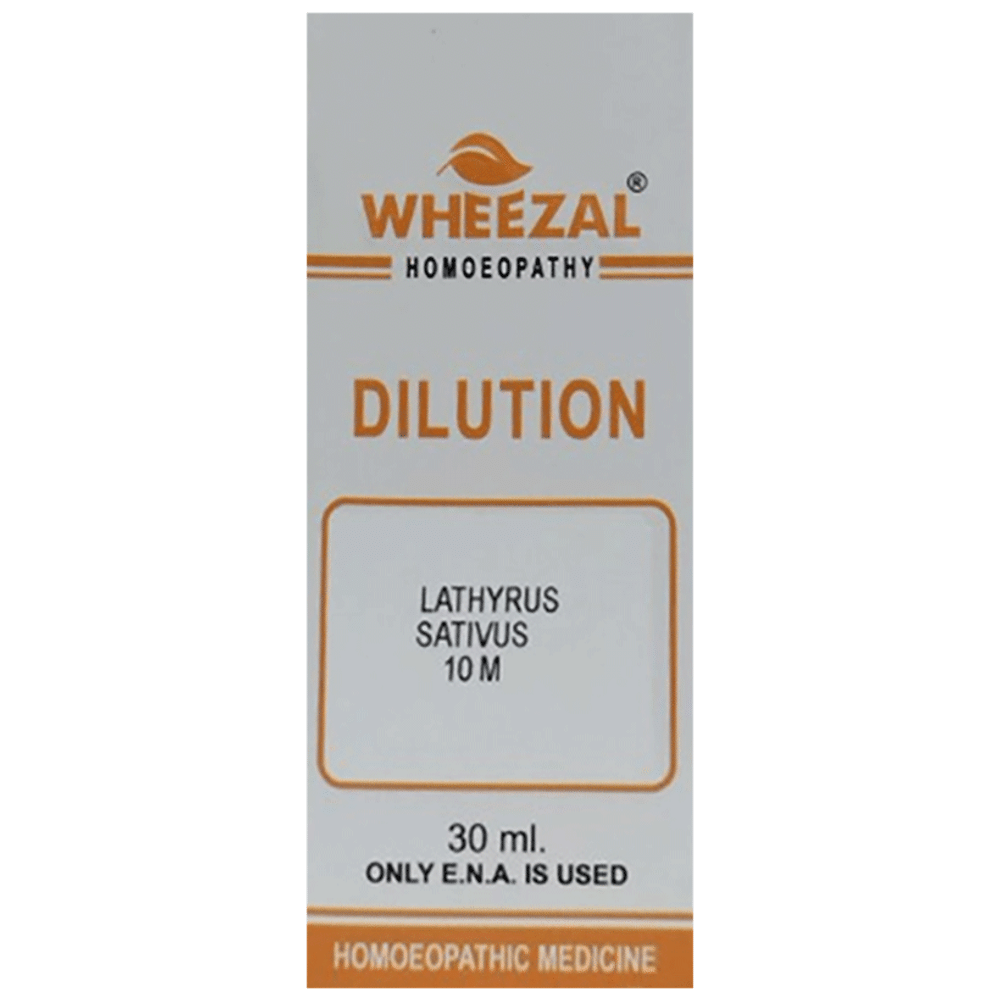 Wheezal Lathyrus Sativus Dilution 10M