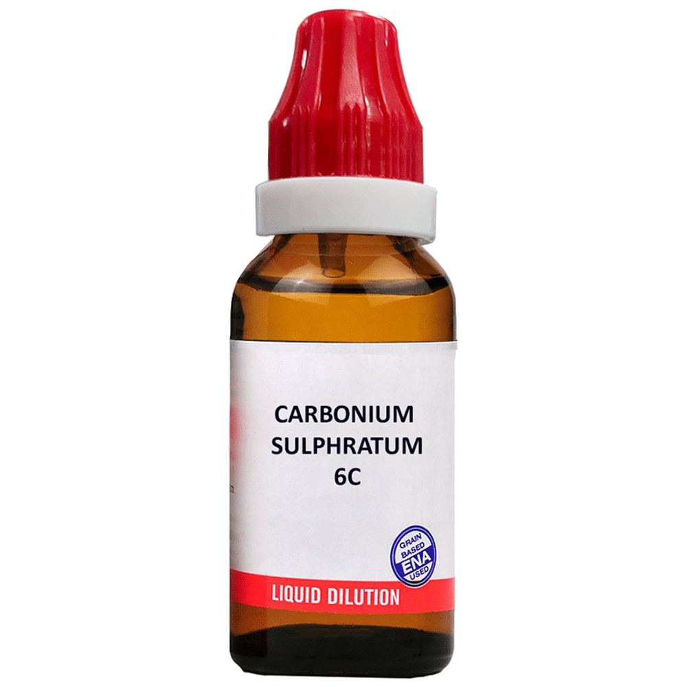 Bjain Carbonium Sulphratum Dilution 6C