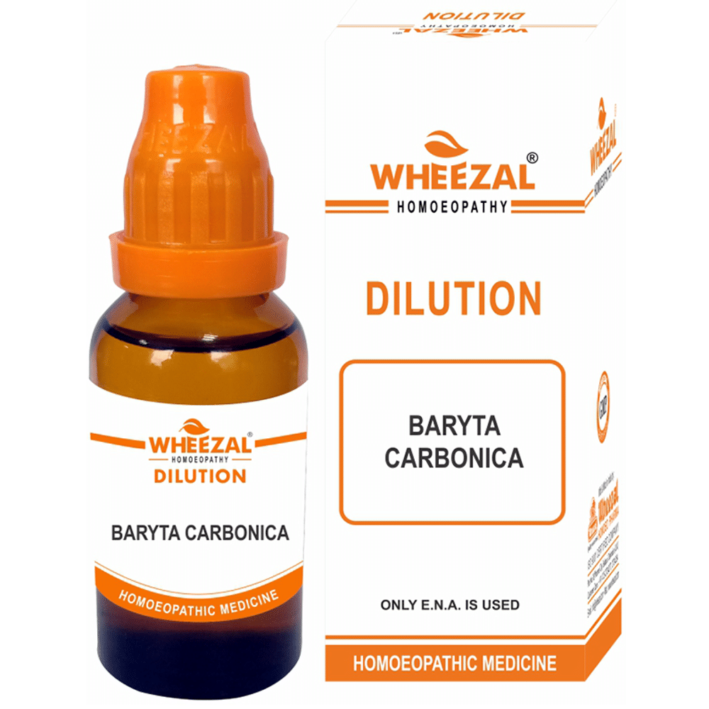 Wheezal Baryata Carbonica Dilution CM