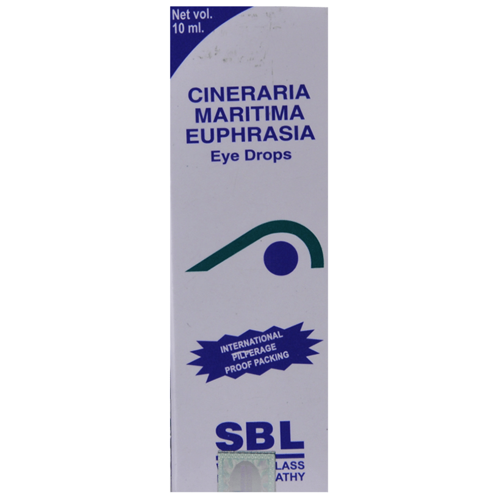 SBL Cineraria Maritima Euphrasia Eye Drop 