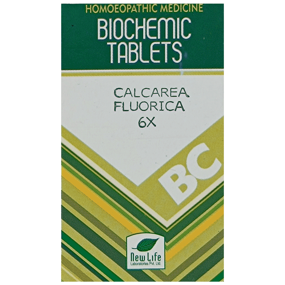 New Life Calcarea Fluorica Biochemic Tablet 6X