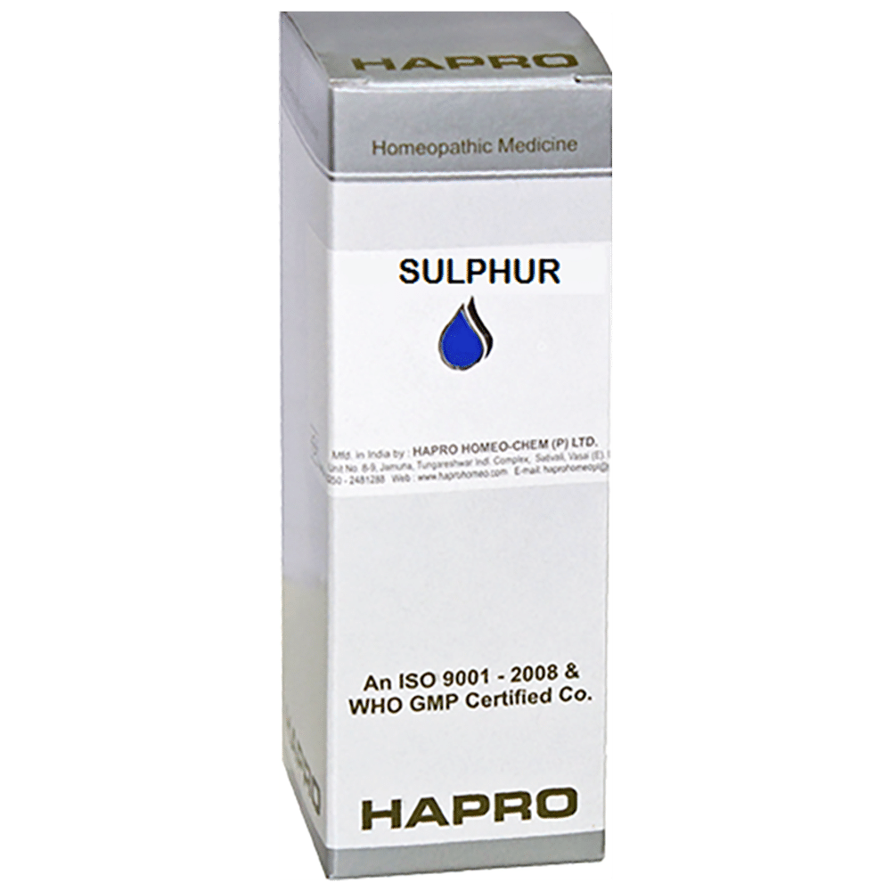 Hapro Sulphur Dilution 200