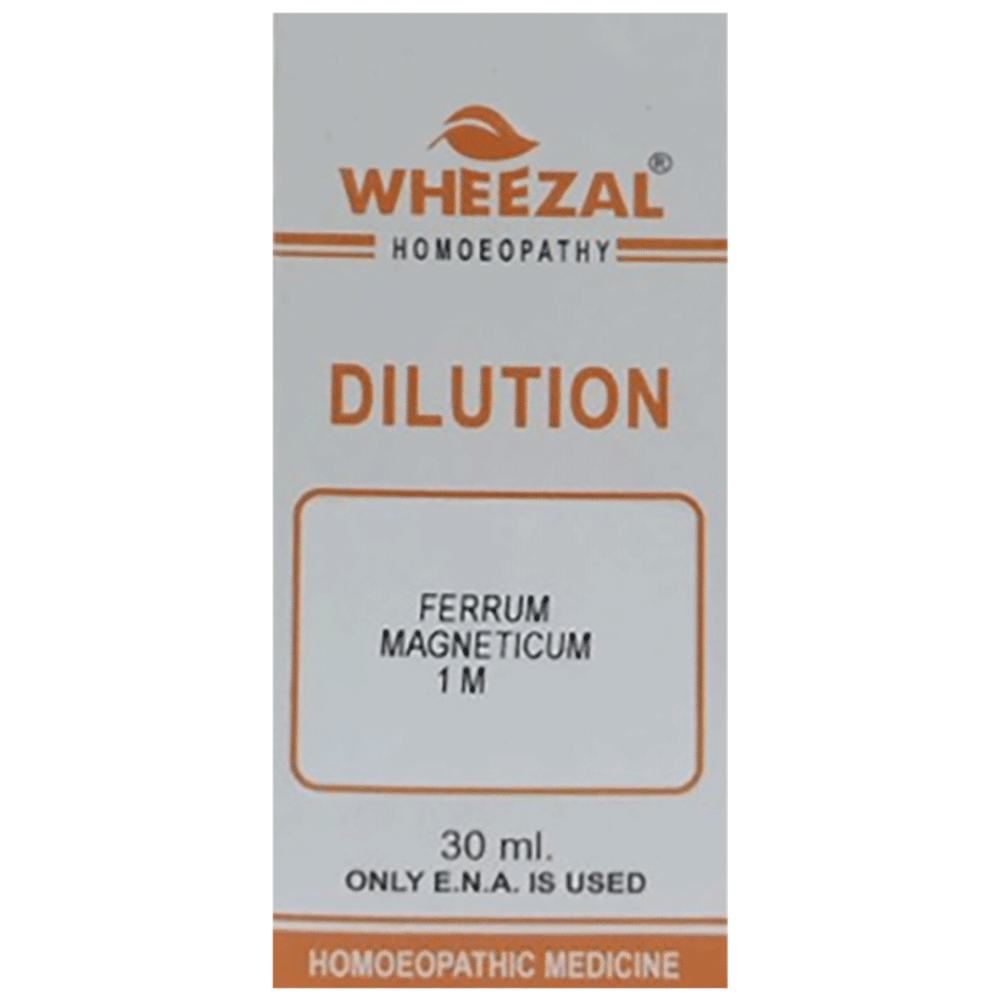 Wheezal Ferrum Magneticum Dilution 1M