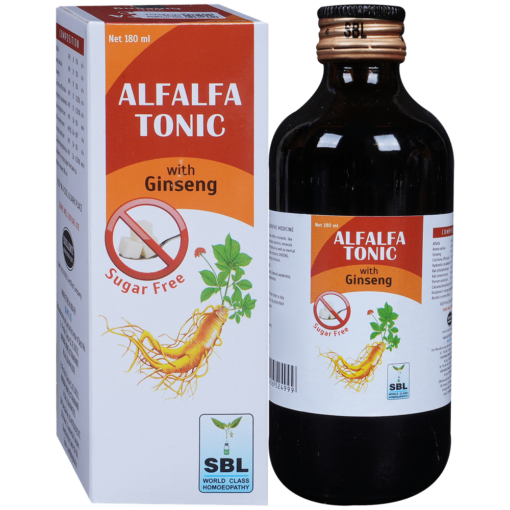 SBL Alfalfa Tonic with Ginseng Sugar Free