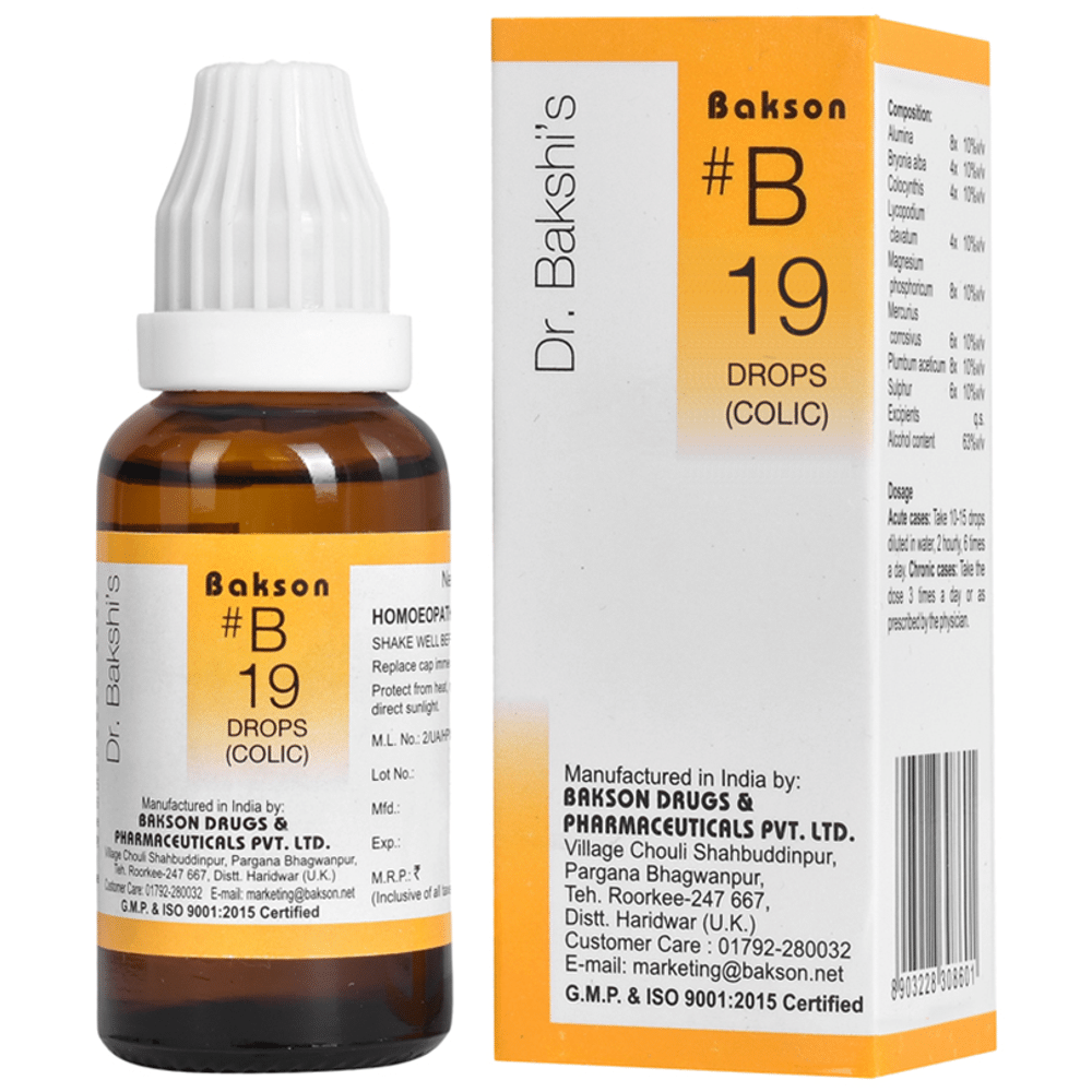 Bakson B19 Colic Drop