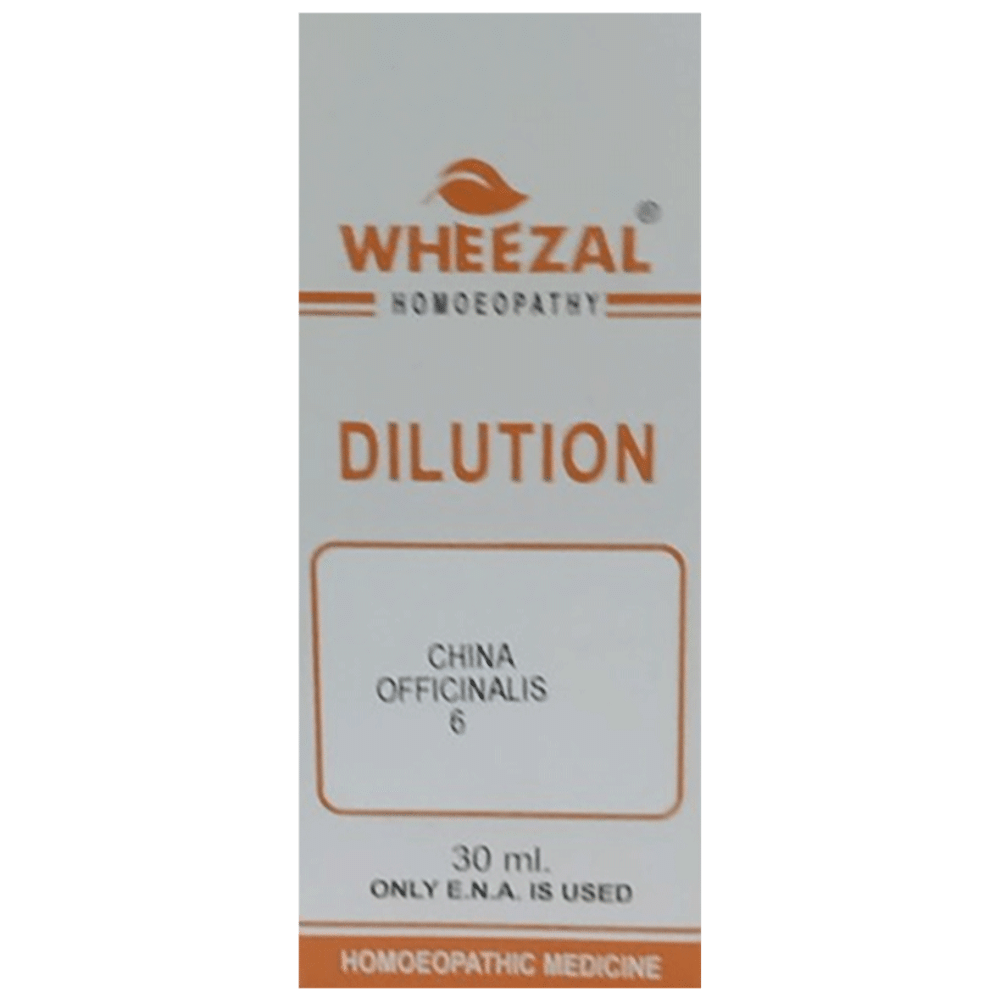 Wheezal Cinchona Officinalis Dilution 6