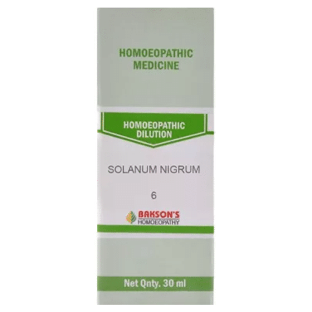 Bakson's Homeopathy Solanum Nigrum Dilution 6 CH