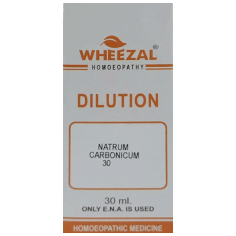 Wheezal Natrum Carbonicum Dilution 30