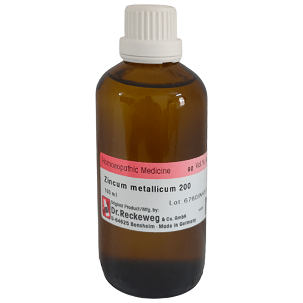 Dr Reckeweg &Co.gmbH Zincum Metallicum Dilution 200 CH