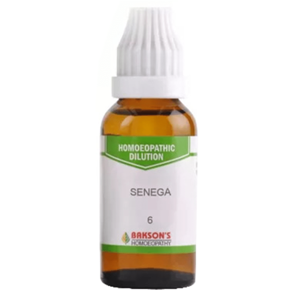 Bakson's Homeopathy Senega Dilution 6 CH