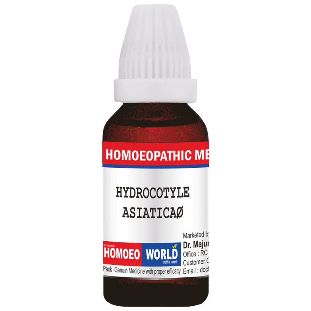 Dr. Majumder Homeo World Hydrocotyle Aisatica Mother Tincture (30ml Each) Q