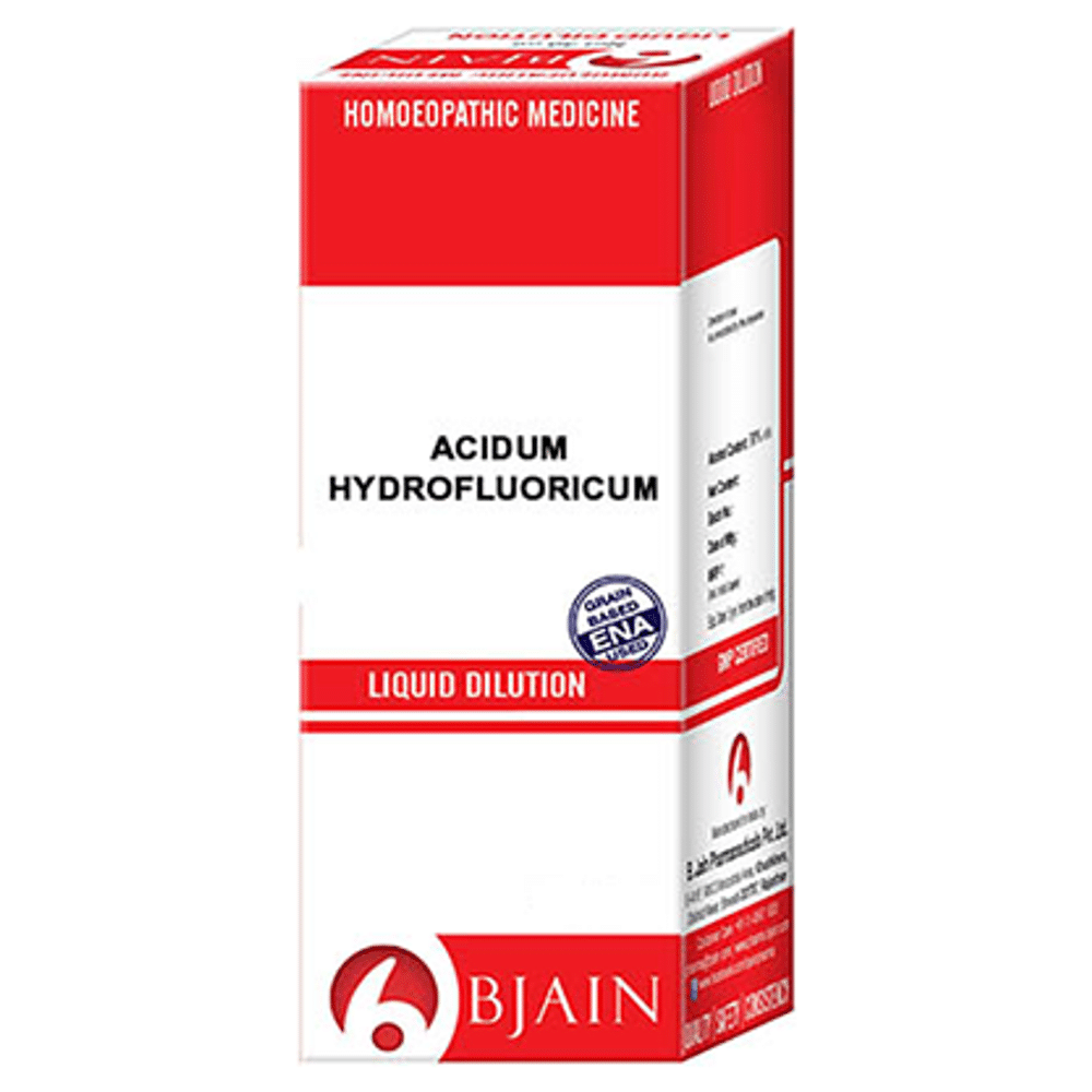 Bjain Acidum Hydrofluoricum Dilution 200 CH