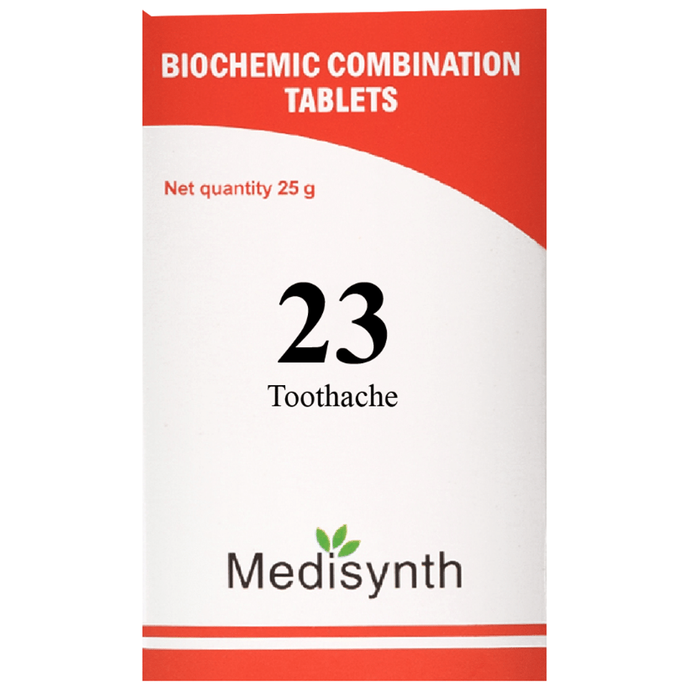 Medisynth Bio-chemic Combination No.23 Toothache