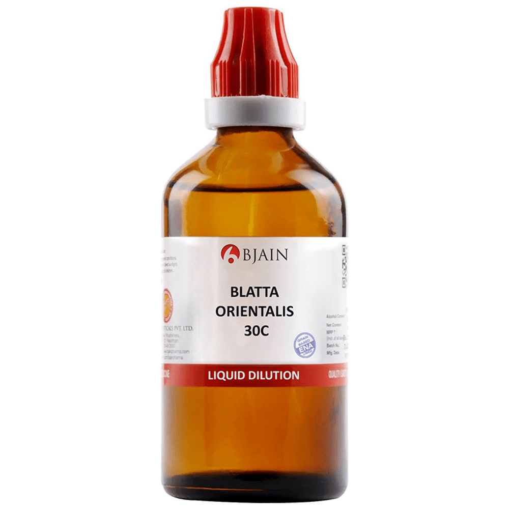 Bjain Blatta Orientalis Dilution 30C