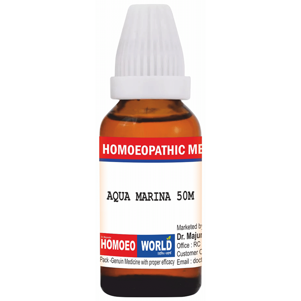 Dr. Majumder Homeo World Aqua Marina Dilution (30ml Each) 50M