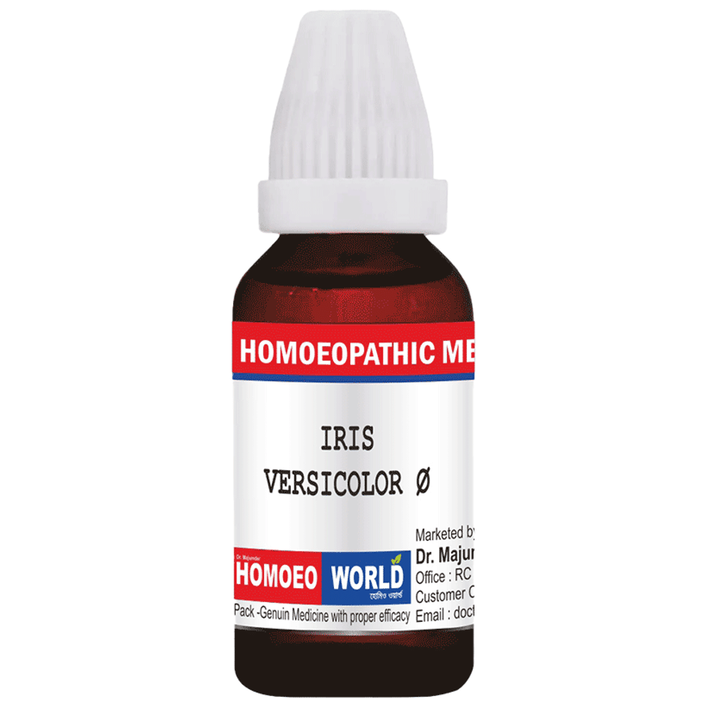 Dr. Majumder Homeo World Iris Versicolor Mother Tincture (30ml Each) Q