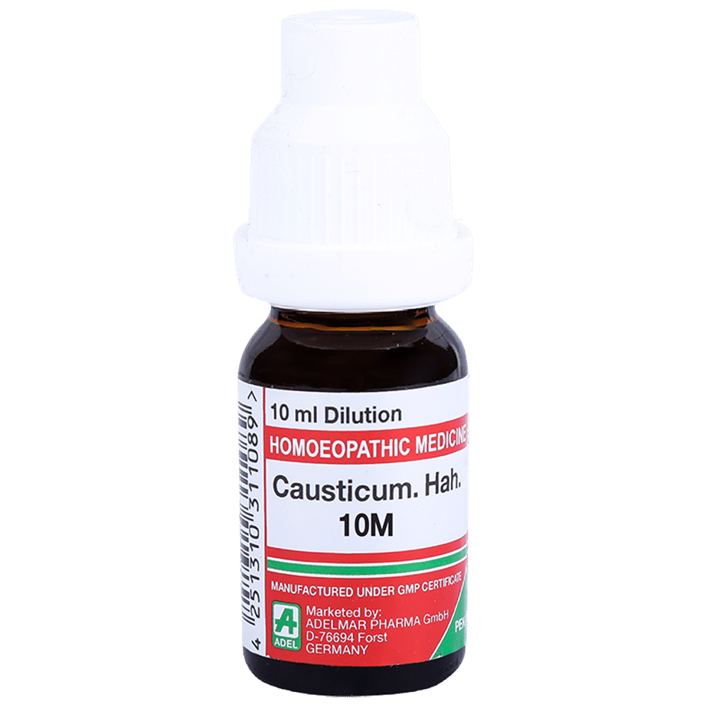 ADEL Causticum. Hah. Dilution 10M
