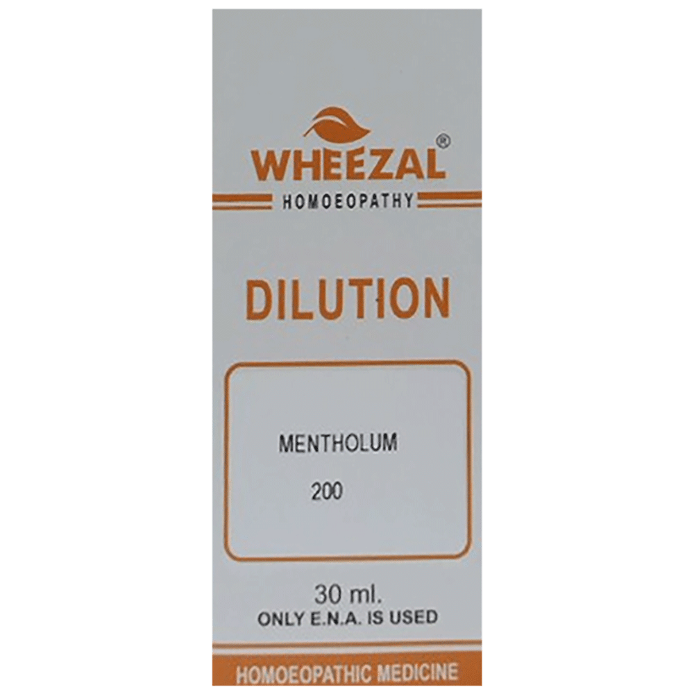 Wheezal Mentholum Dilution 200