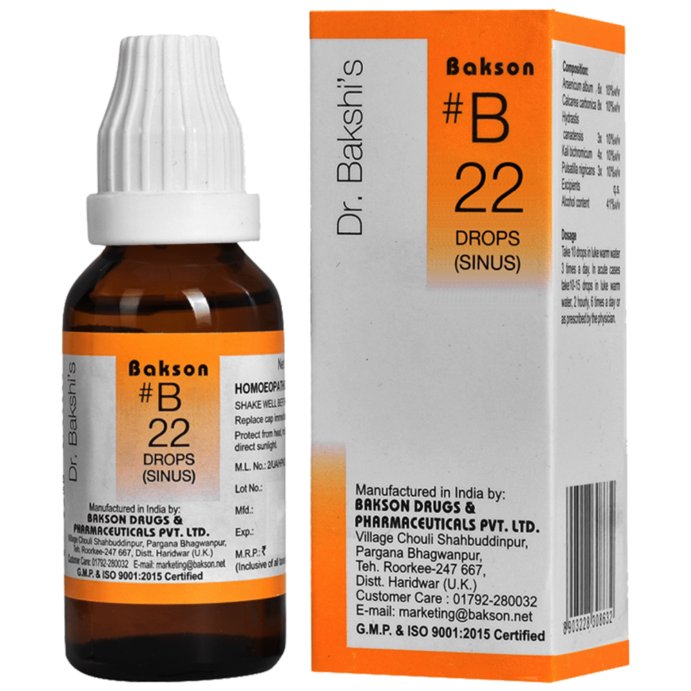 Bakson B22 Sinus Drop