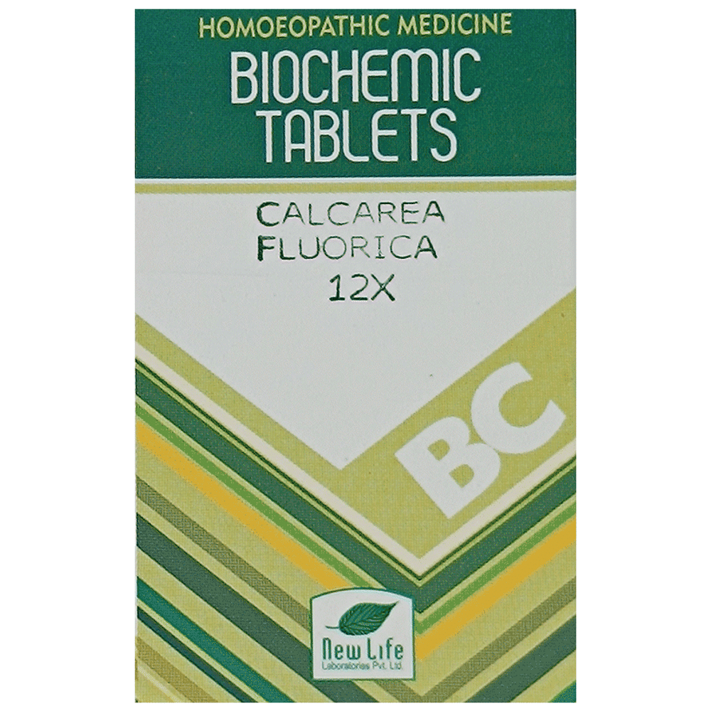 New Life Calcarea Fluorica Biochemic Tablet 12X