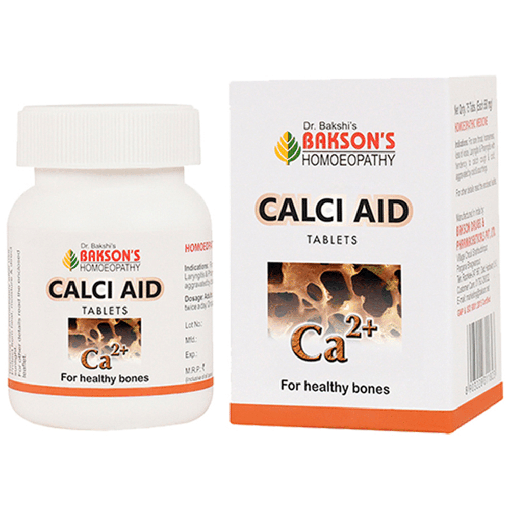 Bakson's Homeopathy Calci Aid Tablet