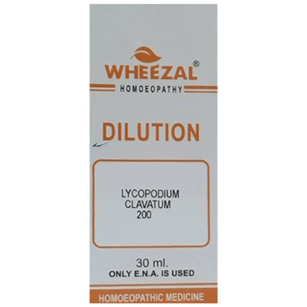 Wheezal Lycopodium C. Dilution 200