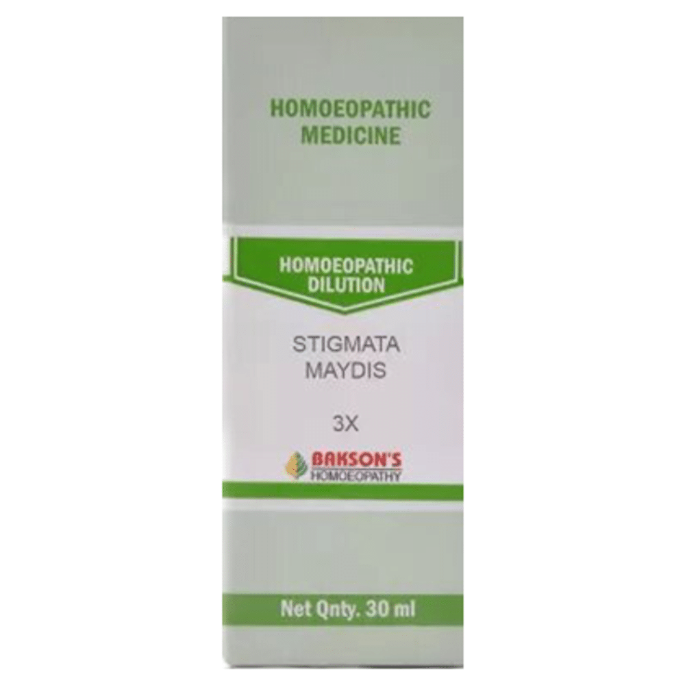 Bakson's Homeopathy Stigmata Maydis Dilution 3X